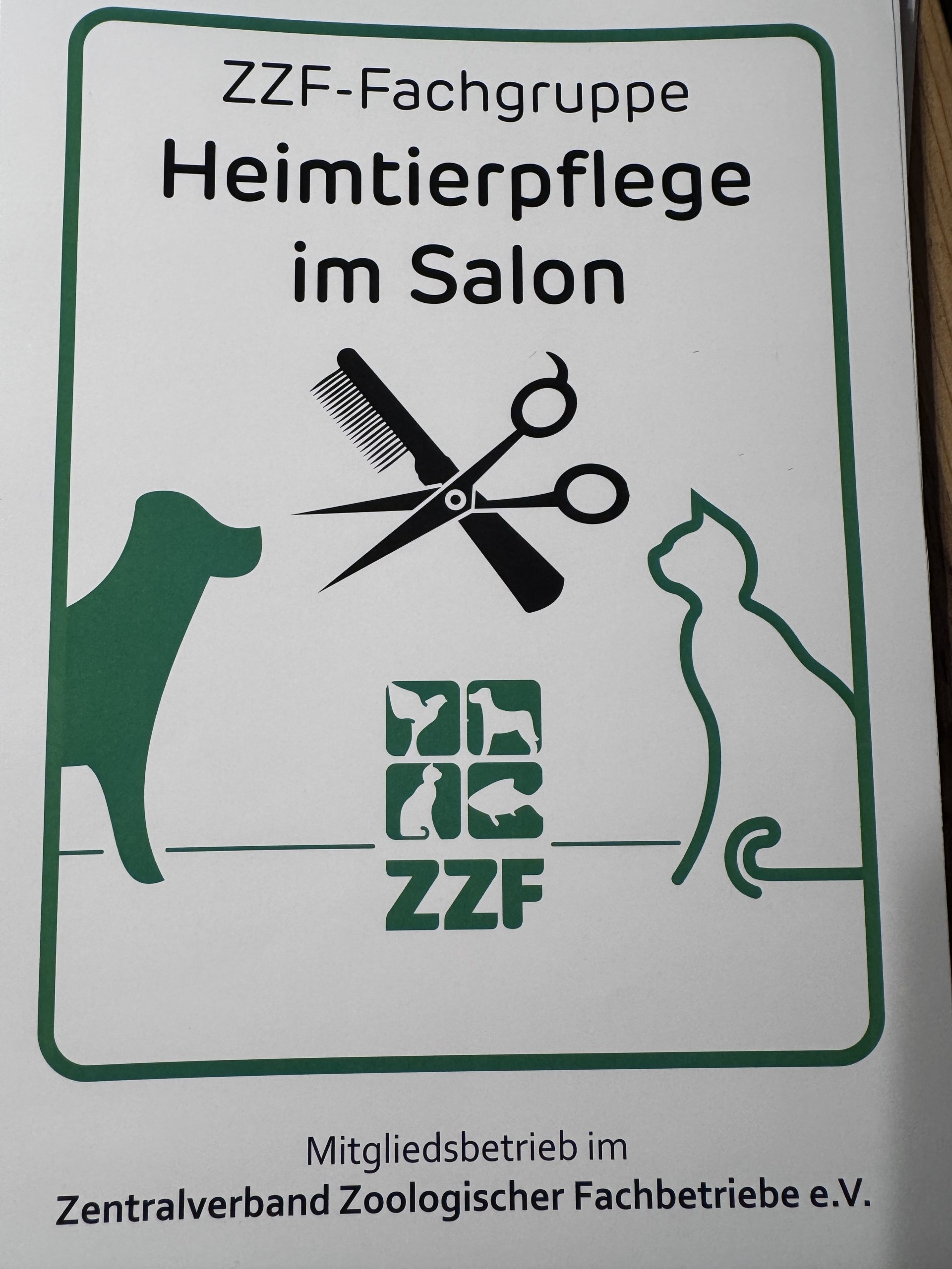 ZZF Fachgruppe Heimtierpflege